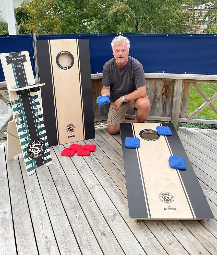 Cornhole game and boards review - Pelle Carpenter