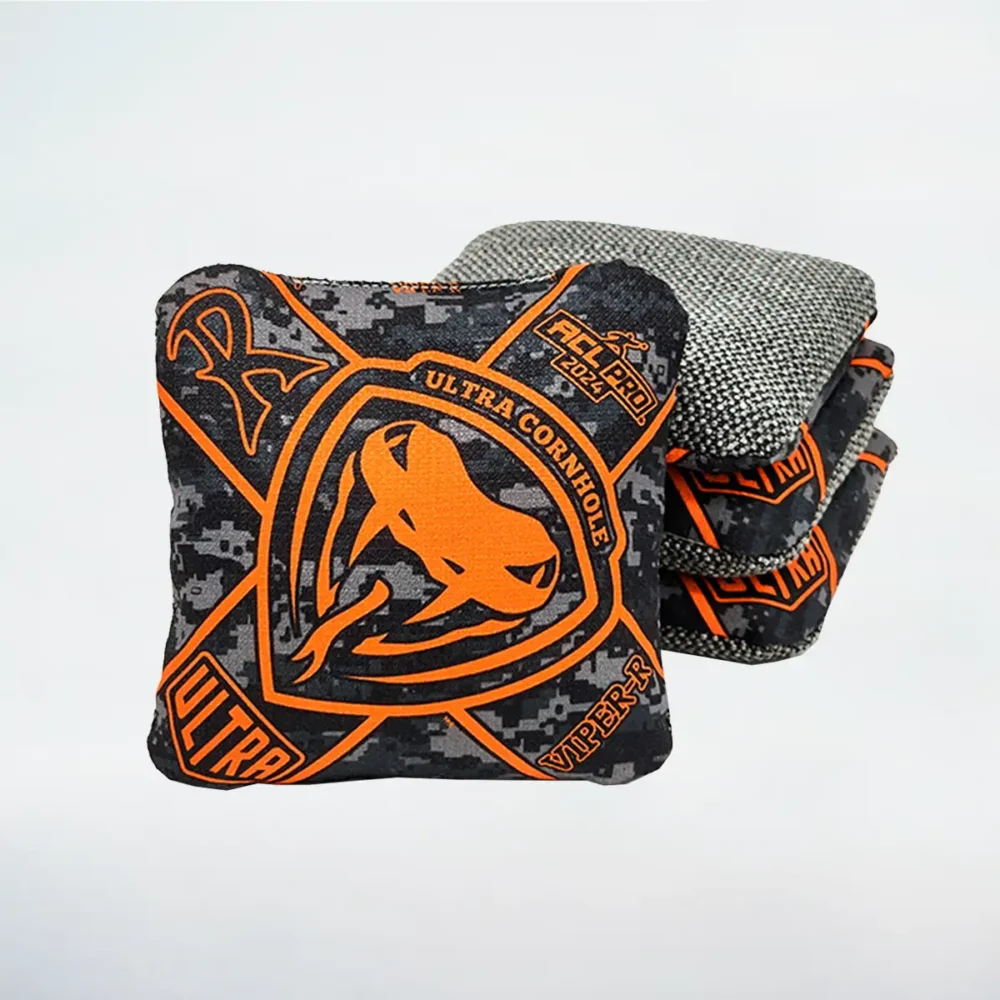 Ultra Viper R Negro Camo:Naranja ACL PRO Cornhole bolsas